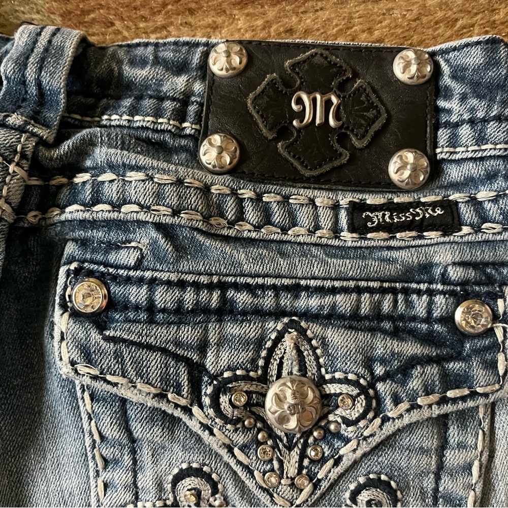 Miss Me Women's Blue Jeans 28 Boot cut